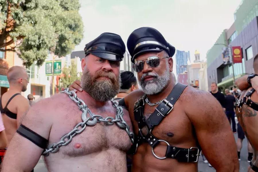 Participantes típicos da Folsom Street Fair